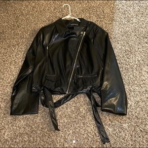 Leather jacket